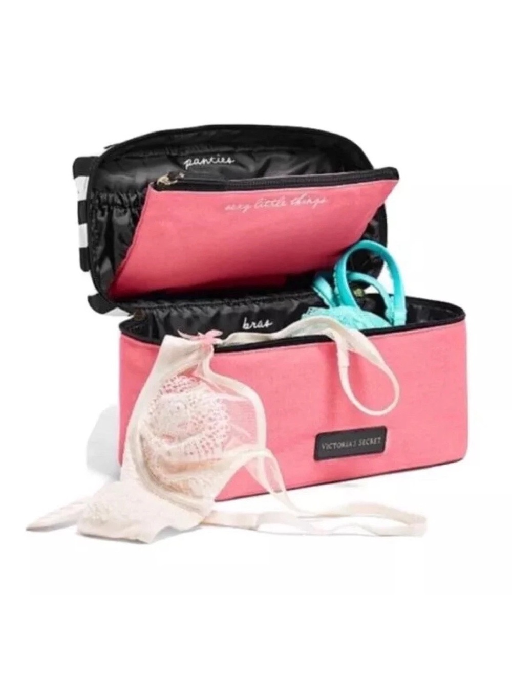 Victoria's Secret Pink Travel Lingerie Case